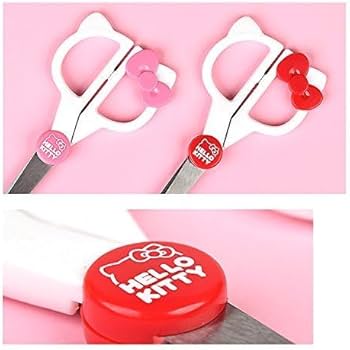 Amazon.co.jp: サンリオ ハローキティ フェイス ライン ハサミ:ハロー