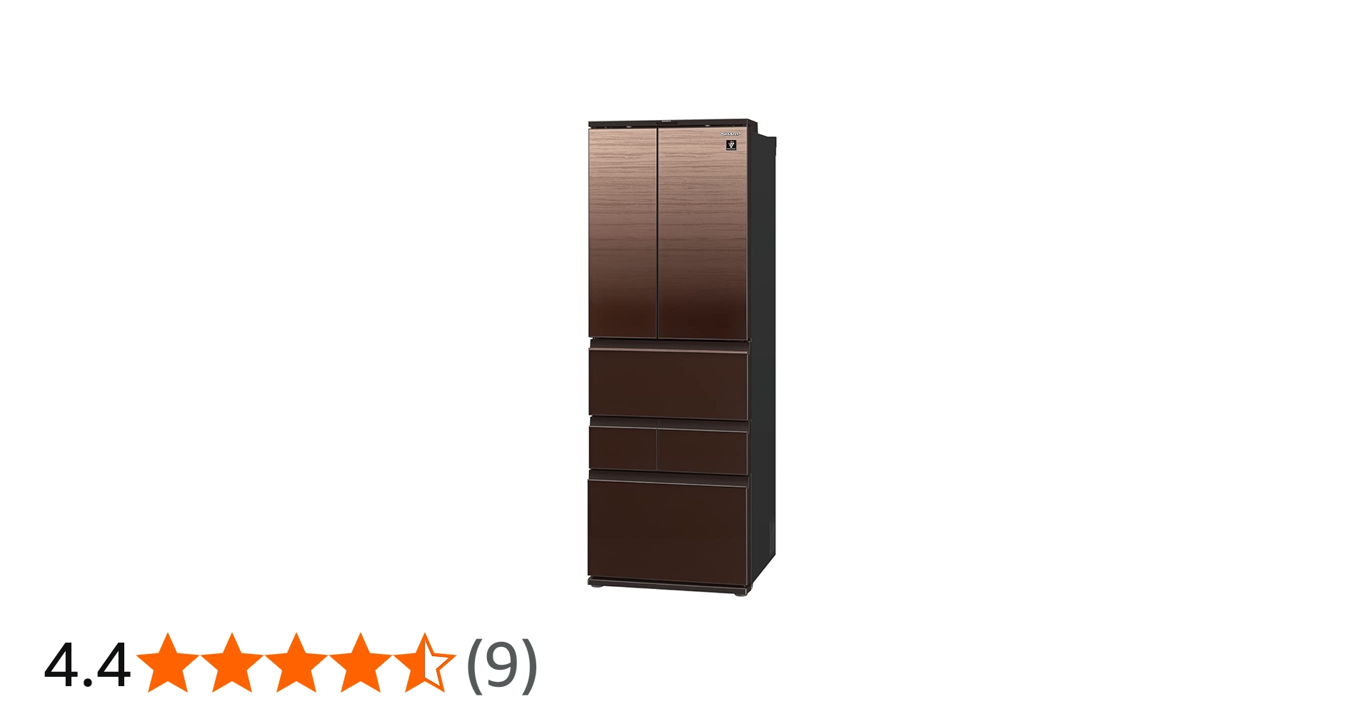 Amazon | シャープ 冷蔵庫 幅65.0cm 457L SJ-GK46J-T プラズマ
