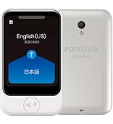 Amazon.co.jp: AI翻訳機 POCKETALK(ポケトーク)S Plus(1.85倍大型画面
