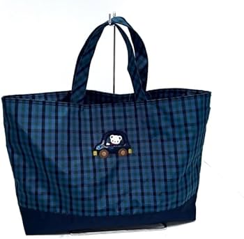 Amazon.co.jp: ファミリア familiar トートバッグ - ナイロン ネイビー