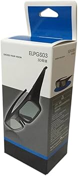 Amazon | XINFUTE 純正ELPGS03 RF 3Dメガネ Epsonプロジェクター用 USB