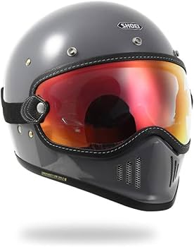 Amazon.co.jp: SHOEI EX-ZERO 専用設計GOGGLE/レボォレッド : 車＆バイク