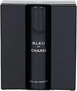 Amazon.com : Chanel Bleu De Eau De Parfum Travel Spray for Men 3 X