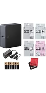 Amazon.co.jp: [セット品]キングジム テプラPRO MARK ベージュ 8点