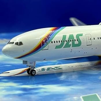 日本エアシステムJASレインボーセブン777 ちびっ子空港セット ダイ