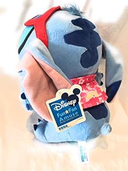 Disney Sega Fun Fan Amuse Prize Collection Hawaii Stitch Plush 14