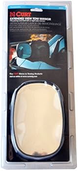 Amazon | CURT 正規品 牽引時用 延長サイドミラー 1個 メーカー保証付