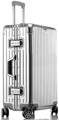 lanbao - スーツケース オールアルミ合金 キャリーケース アルミニウム