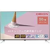 Amazon | オリオン 50型 4Kチューナー内蔵液晶テレビ 日本品質 HDR対応