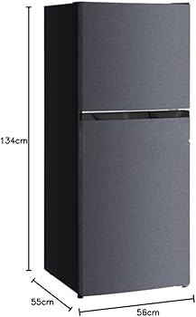 Amazon | MAXZEN 冷蔵庫 182L 自動霜取り 大容量 コンパクト 右開き 2