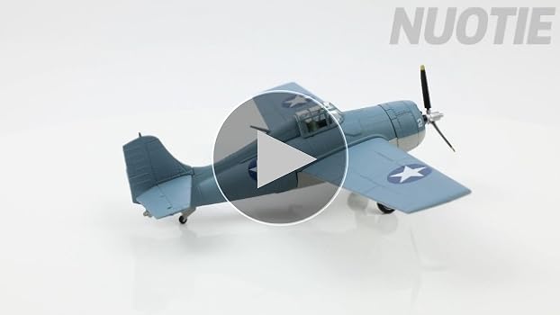 Amazon.com: NUOTIE 1/72 F4F Wild Cat USA Fighter Model World War
