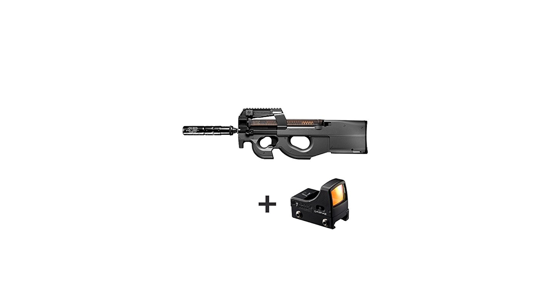 Amazon | FN P－90 TR サイレンサー付 純正ドットサイトセット