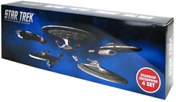 Amazon.com: Star Trek Starships Collection Enterprise Set of 4