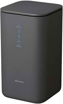 Amazon.co.jp: docomo home 5G HR02 [Dark Gray] : Electronics