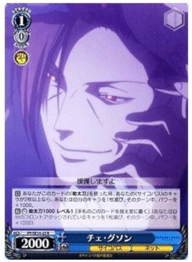 Amazon.co.jp: ヴァイスシュヴァルツ チェ・グソン レア PP/SE14-25-R