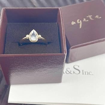 Amazon.co.jp: agete アガット アクアマリンリング ソードアート