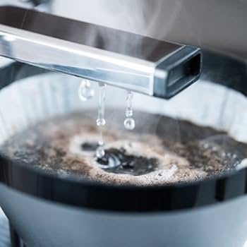 Amazon | ガラスカラフェ、つや消しシルバーとMoccamaster KB 741 10