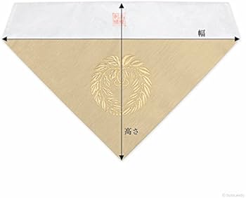 Amazon | 仏具・三角打敷 浄土真宗 高田派 金綴 （50代/上あり