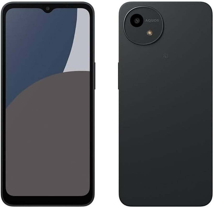 Amazon | Simフリー AQUOS wish4 A403SH ブラック softbankモデルSIM