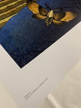 Amazon｜ポスター 田端 綾子/束芋 Public conVENience 額装品 ウッド