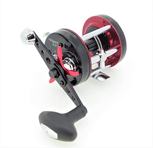 アブ ガルシア AMBASSADEUR 6500CS ROCKET BLACK&RED HIGH-SPEED
