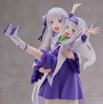 Amazon | Re:ゼロから始める異世界生活 フィギュア エミリア＆幼少期