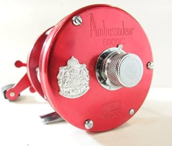 Amazon | アブ ABU アンバサダー 5000C クラシックレプリカレッド 赤