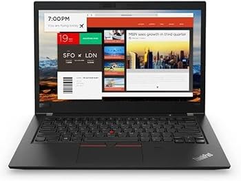 Amazon.com: Lenovo ThinkPad T480s Touchscreen Laptop, 14