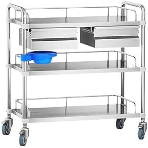 Amazon.co.jp: 回診車・医療・介護用ワゴン - 医療・介護用家具