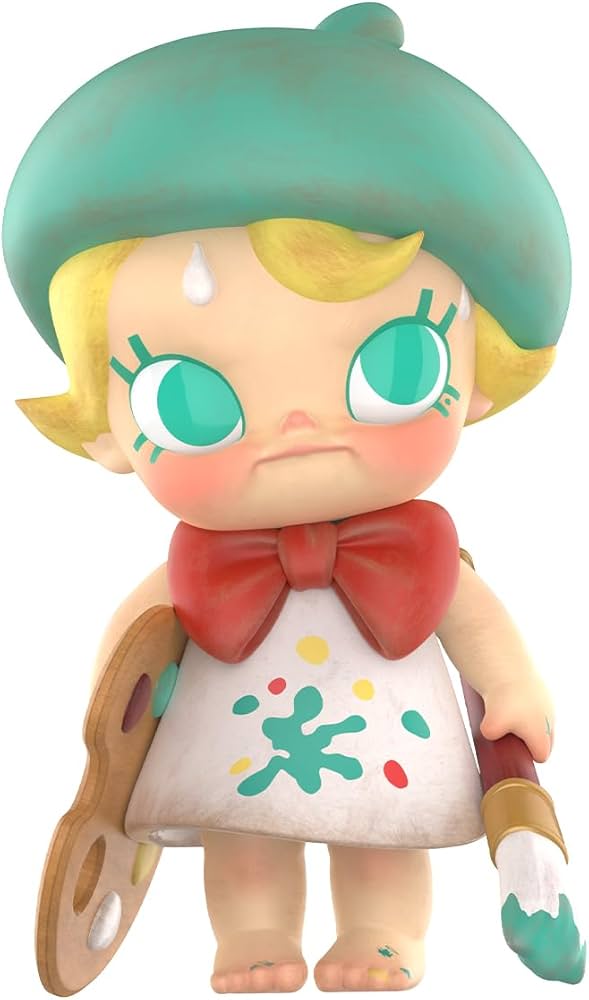 Amazon | POP MART Baby Molly Future Painter ビッグサイズ