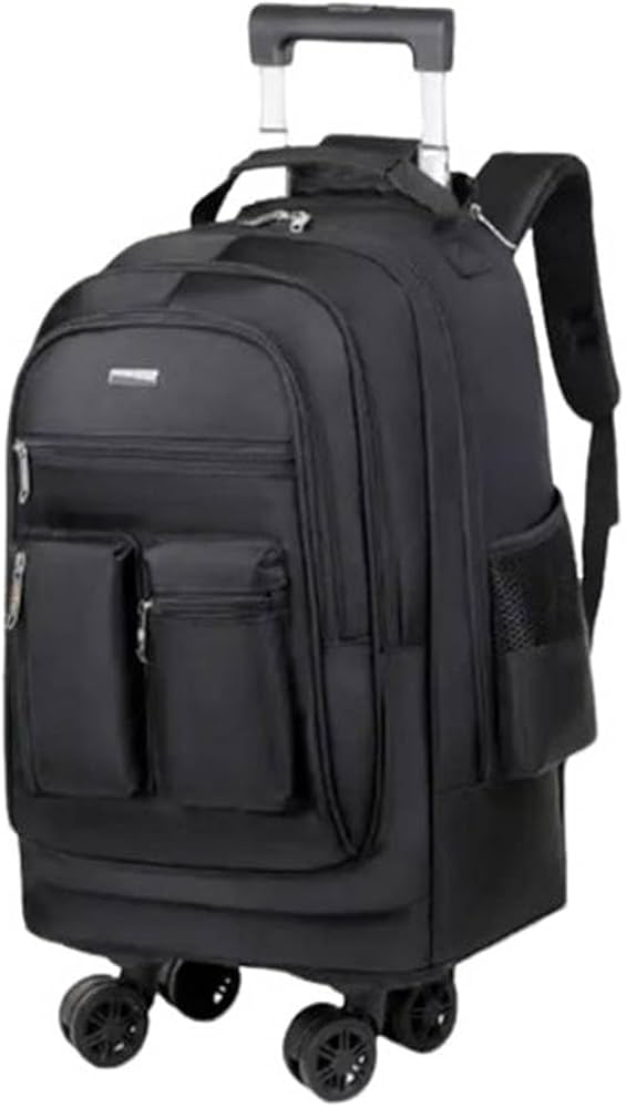 Amazon.co.jp: リュック キャスター付き 4輪 横押し 旅行カバン