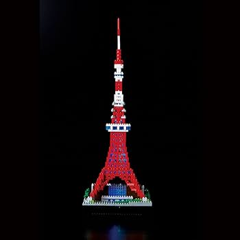 Amazon.co.jp: ナノブロック 東京タワー Deluxe Edition NB-018 : おもちゃ