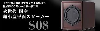 Amazon.co.jp: クリアサウンズ 超小型平面スピーカー S08 (ペア