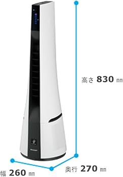 Amazon | シャープ プラズマクラスター搭載 スリムイオンファン