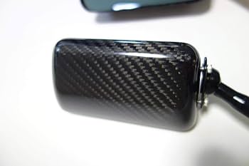 Amazon | 【SIMOTA正規品】カーボンバックミラー 【長方形・ブルー