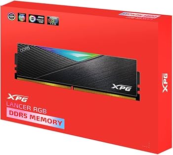 XPG Lancer DDR5 RGB 5200MHz 32GB (2x16GB) CL38-38-38 UDIMM 288