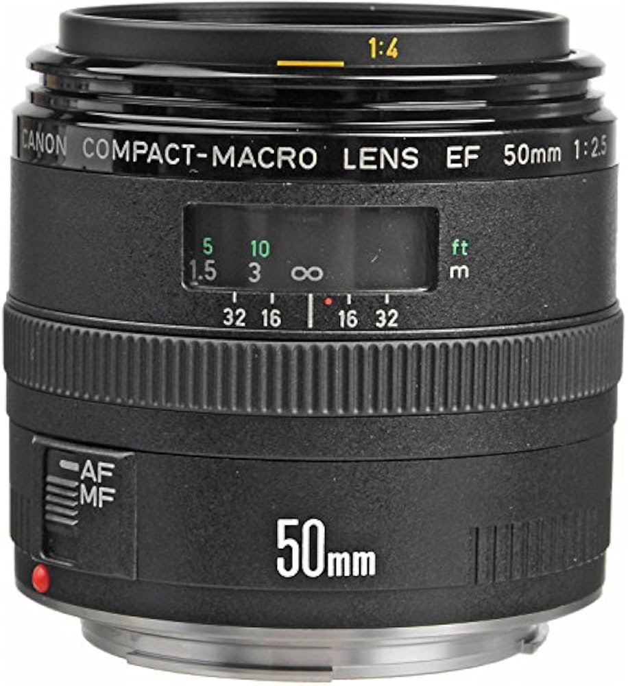 Amazon.co.jp: キヤノン EF 50 mm f / 2.5コンパクトマクロレンズ