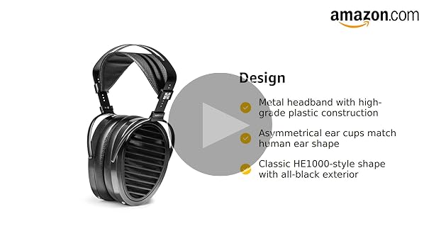 Amazon.com: HHIFIMAN Arya Stealth Magnet Version 全尺寸頭戴式平面
