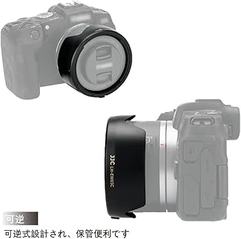 Amazon | JJC EW-65C 可逆式 レンズフード Canon RF 16mm F2.8 STM