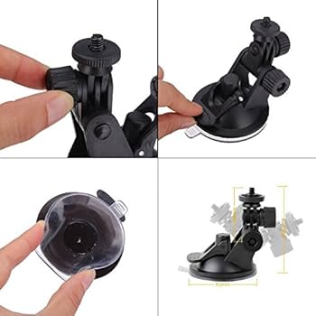 Amazon.co.jp: 吸盤式カメラマウント 各種カメラ/ドライブレコーダー用