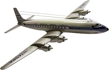 Amazon | ローデン 1/144 アメリカ ダグラス DC-7C 四発旅客機 パン