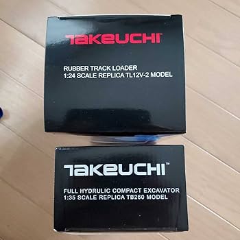 Amazon.co.jp: 竹内製作所 TB250 TL12V-2 重機模型 2種セット