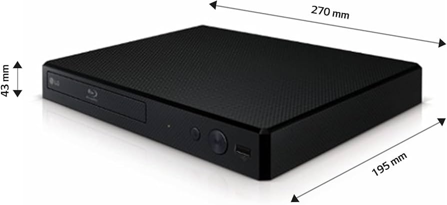 Amazon.com: LG BP350 Blu-ray Disc & DVD Player Full HD 1080p