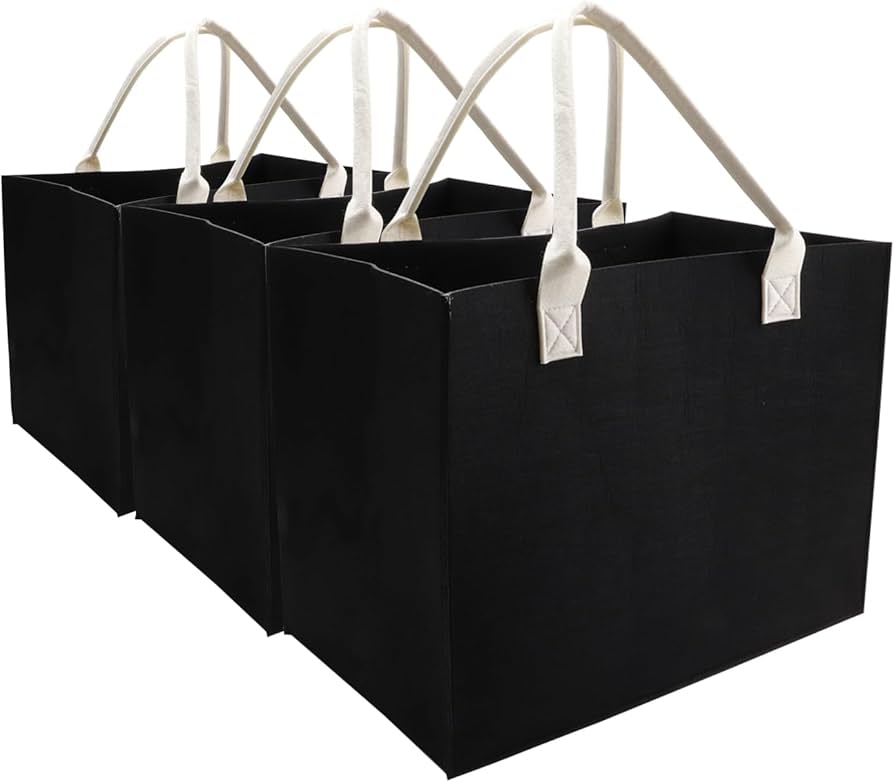 Amazon.com: Kaxilu Felt Tote Bags Heavy Duty with Handles - Light