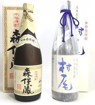 Amazon.co.jp: 森伊蔵 720ml JAL、村尾 750ml ANA 飲み比べ : 食品