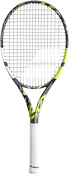Amazon | バボラ Pure Aero チーム テニスラケット – 16g ホワイト