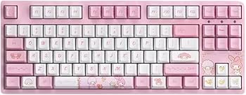 Amazon.co.jp: FSQCY マイメロディ キャラクター キーボード 87キー
