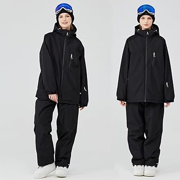 Amazon.co.jp: [HOTIAN] スキーウェア メンズ レディース 上下セット