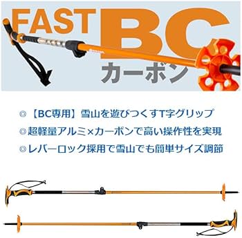 Amazon | SINANO(シナノ) スキーポール 2024 FAST BC カーボン