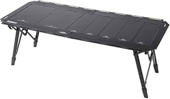 Amazon | Soomloom4.5ユニット昇降式キャンプテーブルELEVOアルミ合金
